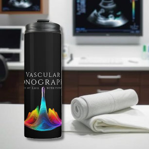 Bouteilles Isothermes Sonographe vasculaire - Ondes Ultrasoniques coloré