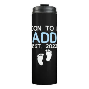 Bouteilles Isothermes Soon to Be Daddy 2022 Father's Day First Time