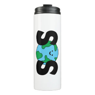 Bouteilles Isothermes SOS World Ecofriendly Icon Happy Earth Clipart Eco