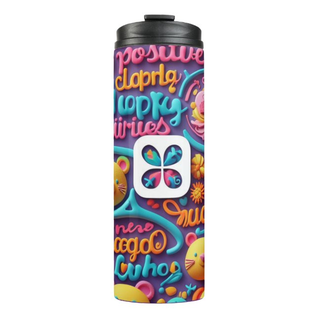 BOUTEILLES ISOTHERMES SPIRAL 3D (Devant)