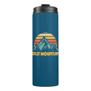 Bouteilles Isothermes Split Mountain Californie Turquoise Rétro