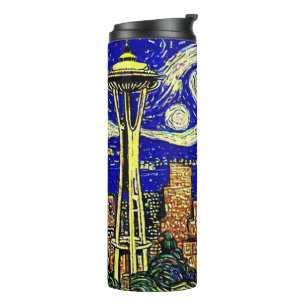 Bouteilles Isothermes Starry Night Seattle Washington