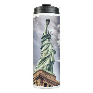 Bouteilles Isothermes Statue de la Liberté nom personnalisé tumbler