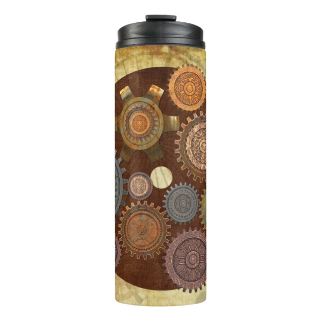 Bouteilles Isothermes Steam Elegance Steampunk (Devant)