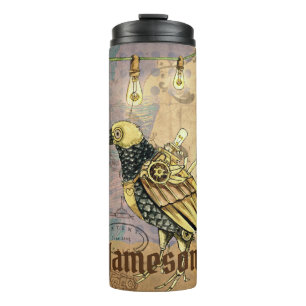 Bouteilles Isothermes Steampunk Raven Personnalisé