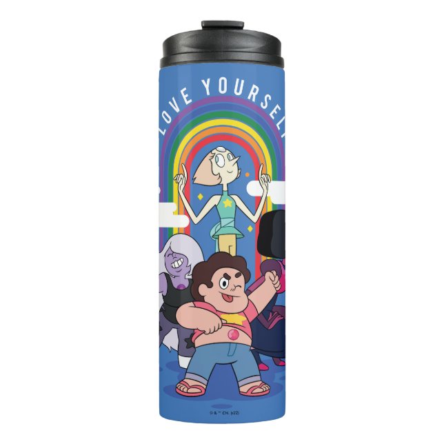 Bouteilles Isothermes Steven Universe - Aimez-vous (Devant)