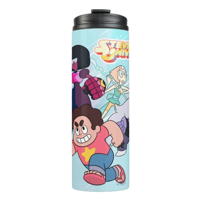 Bouteilles Isothermes Steven Universe | Crystal Gem Group Action (Devant)