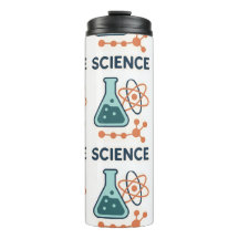 Stickers Objet scientifique - Flacon, Molécules et