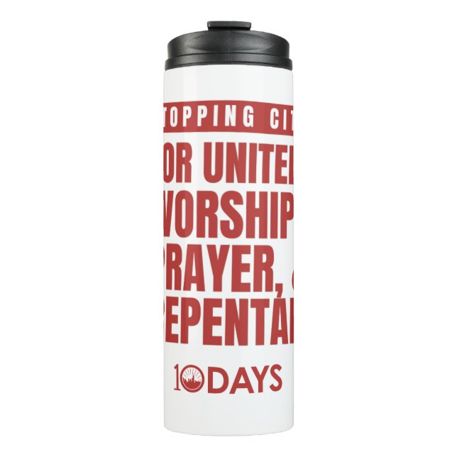 Bouteilles Isothermes Stopping Cities Design #2 (Devant)