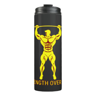 Bouteilles Isothermes Strength Over Ego - Bodybuilding and Powerlifting