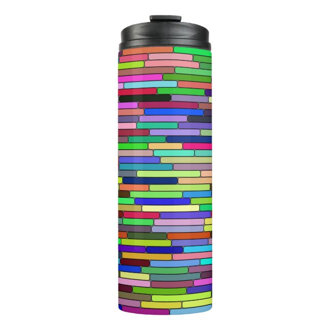 Bouteilles Isothermes Stripes Tumbler Thermique (Devant)