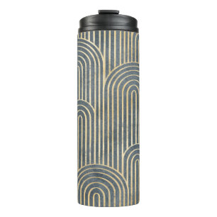 Bouteilles Isothermes Style Art déco design luxe géométrique sans faille