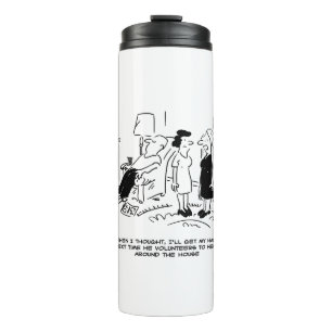 Bouteilles Isothermes Style cheveux longs en raison de l'absence de coup