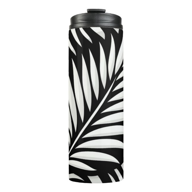 Bouteilles Isothermes Style Leaf Zebra Stripes (Devant)