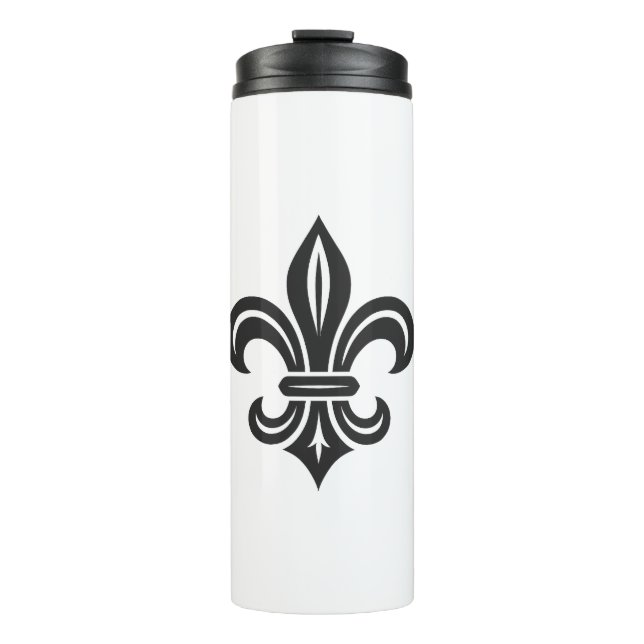 Bouteilles Isothermes "Stylized Fleur-de-lis" Thermal Tumbler (Devant)