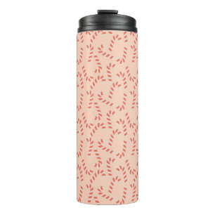 Bouteilles Isothermes Sucres de canne de Noël roses Peachy