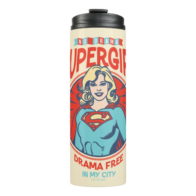 Bouteilles Isothermes Supergirl Drame Gratuit Dans Ma Ville (Devant)