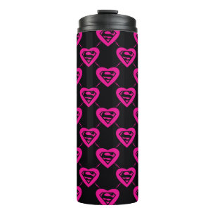 Bouteilles Isothermes Supergirl Hearts Motif diagonal