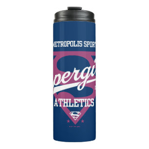 Bouteilles Isothermes Supergirl Metropolis Sports Athlétisme Graphique
