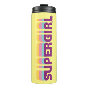 Bouteilles Isothermes Supergirl Retro Colorshift Graphic