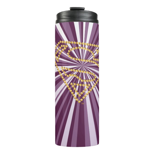 Bouteilles Isothermes Supergirl Studded S-Shield (Devant)