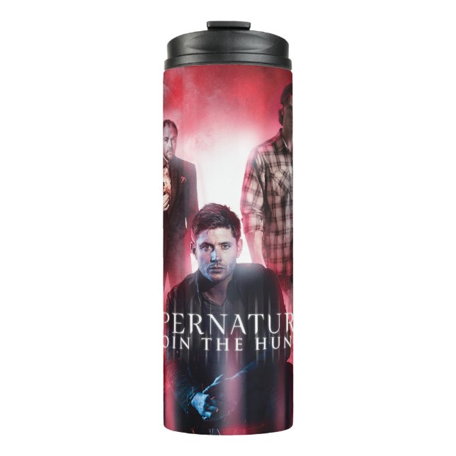 Bouteilles Isothermes Supernatural Crowley, Dean et Sam (Devant)