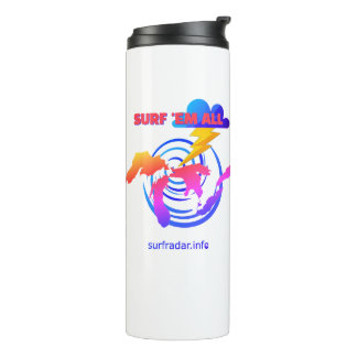 Bouteilles Isothermes Surfez-les tous. TLW. Surf sur les Grands Lacs
