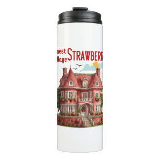 Bouteilles Isothermes Sweet Strawberry Village