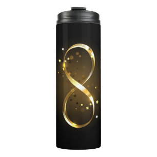 Bouteilles Isothermes Symbole d'infini doré