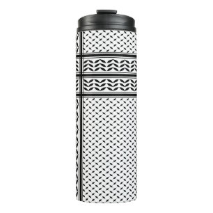 Bouteilles Isothermes Symbole Keffiyeh de la Palestine Motif de résistan