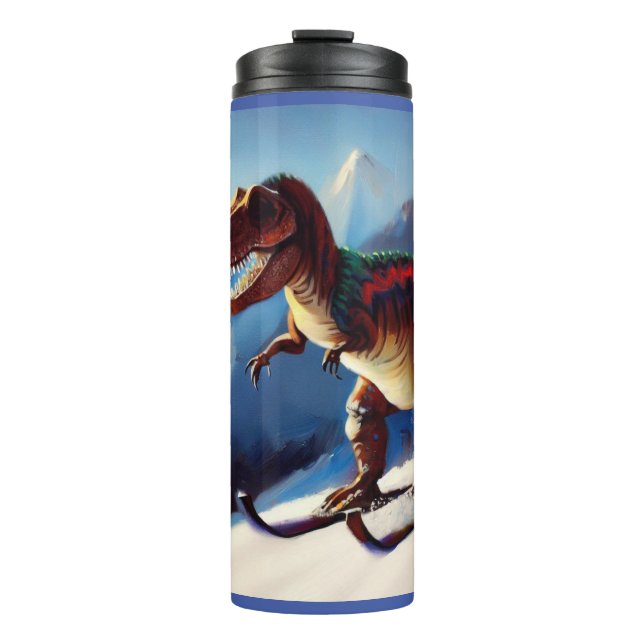 Bouteilles Isothermes T Rex Skiing (Devant)