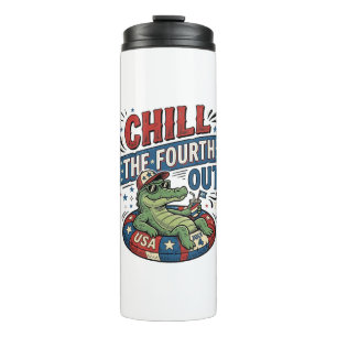 Bouteilles Isothermes T-shirt drôle d'alligator pour se rafraîchir le 4