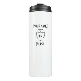 Bouteilles Isothermes T-shirt Modern Customizable Registered Nurse