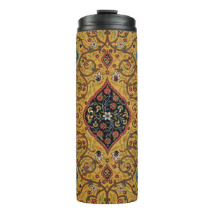 Bouteilles Isothermes Tapis Élegant Tapisserie Perse Antique Riche