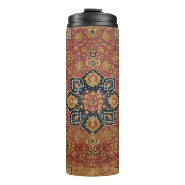 Bouteilles Isothermes Tapis rouge or Kashan tapis Perse Asiatique (Devant)