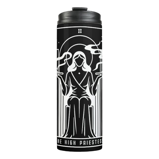 Bouteilles Isothermes Tarot Haute Prêtesse Femme Mauvaise Mauvaise Mauva (Devant)