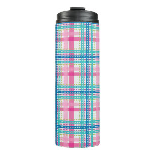 Bouteilles Isothermes Tartan, motif de plaid