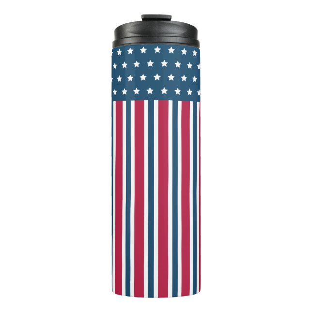Bouteilles Isothermes Tasse à café patriotique (Devant)