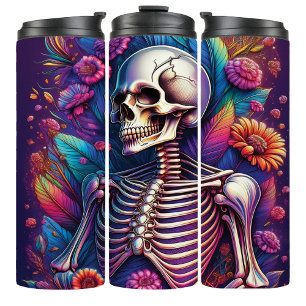 Bouteilles Isothermes Tasse de voyage Halloween squelette gothique arc-e