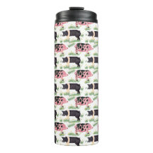Tasse de voyage Old Spot Pig – Fantaisie inspirée