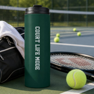 Bouteilles Isothermes Tasse de voyage personnalisée pour le tennis – Mod