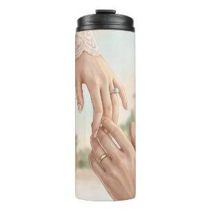 Bouteilles Isothermes Tasse Latte Fille Bohème Élégante Esthétique Fém