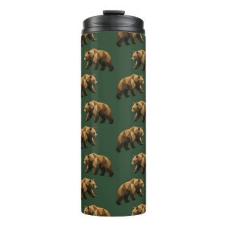 Bouteilles Isothermes Tasse Thermique à Motif Ours Bruns Mignons