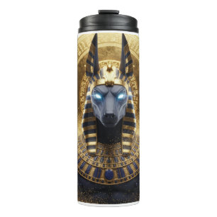 Bouteilles Isothermes Tasse Thermique Anubis Jackal   Dieu Égyptien Anti