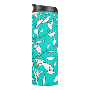 Bouteilles Isothermes Tasse Thermique avec Dessin au Trait de Ficus