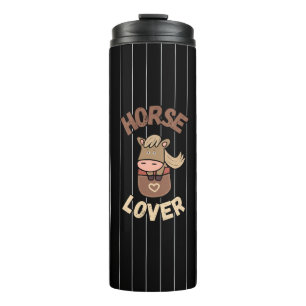 Bouteilles Isothermes Tasse thermique cheval mignon