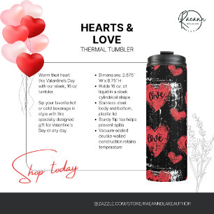 Bouteilles Isothermes Tasse Thermique Cœurs & Amour