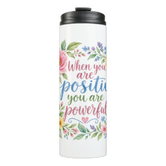 Bouteilles Isothermes Tasse Thermique Florale Positivité