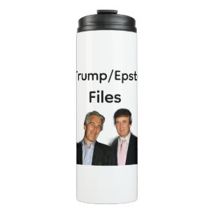 Bouteilles Isothermes Tasse thermique Trump/Epstein Fichiers