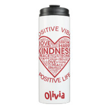 Tasse Thermique Vibes Positives Vie Positive